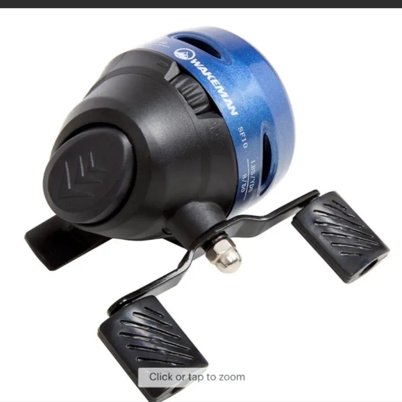 Wakeman - 2-Piece Rod and Reel Fishing Pole - Sapphire Blue Metallic - Picture 2 of 5